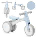 MoMi TEDI - Baby Balance Bike - utan pedaler - lätt 1,2 kg, upp till 25 kg - Blå