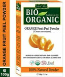 Pure Organic Orange Peel Powder Face Skin Hair Citrus Natural Indus Valley