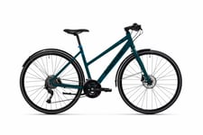 Tunturi RX700 Dam 48 cm Blå Cykel - Hybrid Cykel