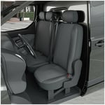 Housse siège Auto / Utilitaire - Sur Mesure pour volkswagen Vito (Dès 05/2014) [sans tablette]