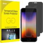 Verre Trempé Anti-Espion Pour Iphone Se 3 (4,7 Pouces, Modèle 2022, 3ème Génération),Film Protection Écran, Compatible Avec La Coque, Lot De 2