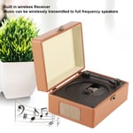 Record Player Retro Suitcase CD Player HiFi Stereo Sound For Office