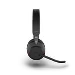 Jabra Evolve2 65 USB-A UC Stereo Wireless Headset in Black with Jabra Link380