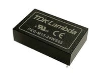 Tdk Pxg-M15-24Ws05 Dc/Dc Bilväxelriktare 24 V/Dc 12 V/Dc, -12 V/Dc 3 A 15 W Antal Utgångar: 1 X Innehåll 1 St