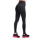 ZYDZSWDT Legging de sport taille haute respirant pour femme - Pour course à pied, étirement - Gris foncé - M