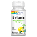 Solaray Vitamin D 50 mcg (60 sugetabl.)