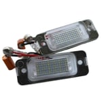 2X Auton Led-Kilven Valo Rekisterikilven Valo Yhteensopiva Mercedes-W163 W164 X164 Ml Gl Kanssa