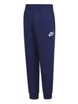 Nike Younger Unisex Sportswear Club Fleece Low Brand Read Jogger - Navy