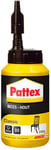 Pattex Bois Classic, colle à bois hautement résistante, colle vinylique pour montage, assemblage, placage ou contrecollage sur supports en bois, colle blanche, 250 g