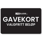 Gavekort hos Lydglede.no - Valgfritt beløp