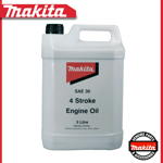 Makita 4 Stroke Engine Oil SAE 30 - 5 ltr Bottle - For EM2651LH BHX2501 +++