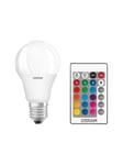 Osram LED pære STAR+ RGBW Remote Standard 9W/827 (60W) mat dæmpbar E27