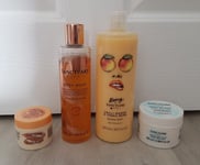 4 x SANCTUARY SPA BUNDLE - BODY WASH / BUBBLE BATH / FOOT BUTTER  - CHILLI MANGO