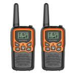 Super Long Range Barn Walkie Talkie-8KM, Orange, 2 st