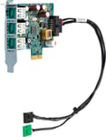 HP 12V PUSB Standard Card - USB-adapter - PCIe