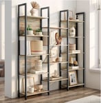 Large Bookshelf Freestanding Sturdy Shelving Bookcase Organiser Shelf Storage