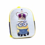 Despicable Me Minions King Bob 3D Backpack Rucksack School Nursery Holiday Bag