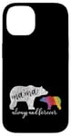 Coque pour iPhone 14 Rainbow Mama Bear LGBT Always Forever Love Support Pride LGBT