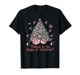 Believe in the magic of Christmas, Tree T-Shirt