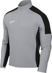 Nike Mens Long Sleeve Top Dri-Fit Academy, Wolf Grey/Black/White, DR1352-012, XS