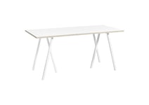 Loop Stand Table 160 cm - White
