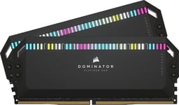 CORSAIR DOMINATOR PLATINUM RGB DDR5 RAM 32GB (2x16GB) 5600MHz CL36 Intel XMP iCU