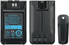 Batterie De Remplacement 7.4V 1600Mah Knb-63L Pour Kenwood Th-K20A Th-K20E Th-K40A Tk-2000 Tk-3501 Tk-U100 Radios Bidirectionnelles Li-Ion Batterie Avec Clip De Ceinture