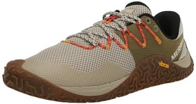 Merrell Homme Trail Glove 7 Basket, Oyster/Coyote, 46.5 EU