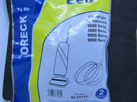 ORECK XL SERIES XL9200, XL9300, XL9400 VACUUM CLEANER BELT x 2  BLT6109