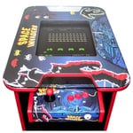 Arcade Machine Cocktail Table | 60 Retro JAMMA Free Play Games | Space Invader