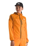 THE NORTH FACE Women's Higher Run Wind Jacket, Apricot Glaze/Iron Citr, L