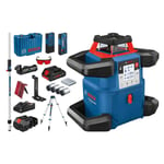 BOSCH MACHINES Laser rotatif GRL 600 CHV Professional + MIRE GR 240 Trepied BT 170