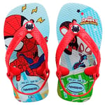 Havaianas Baby Marvel, Tongues Mixte Enfant, Bleu rouge, 21 EU