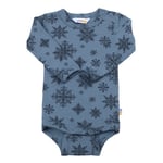 Joha Merino Ull Body Snowflake Blue