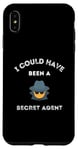 Coque pour iPhone XS Max Spy Secret Agent Movie Books Fan Reader Dad Père Mom