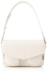 HUGO Women's Bel H.s Shoulder Bag, Open White, 13.0 x23.0 x7.0 cm