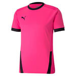 Puma teamGOAL 23 Jersey T-Shirt Hommes, Fluo Pink Black, 3XL