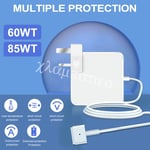 For Apple 85W / 60W Power Adapter T tip MagSafe 2 Charger Macbook Pro Air Mac UK