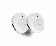 Fireangel Home Smoke Fire Alarm Twin Pack Sb1-tp-r Gas Sensor Detector Batteries