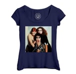 T-Shirt Femme Col Echancré Rocky Horror Picture Show Photo De Star Célébrité Musique