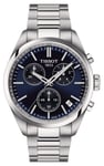 Tissot T1504171104100 PR 100 Chronograph (40mm) Blue Dial / Watch