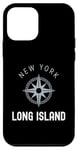 iPhone 12 mini Long Island New York Vintage LI NY Compass Established 1640 Case