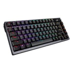 Asus Rog Azoth Compact 75% Mechanical Rgb Gaming Keyboard Wireless/Btooth/Usb Ho