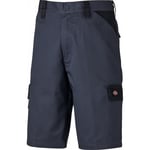 Dickies Mens Everyday Polycotton Buttoned Workwear Cargo Shorts - Grey - Size 32 (Waist)