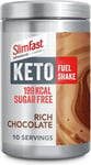 SlimFast Advanced Keto Fuel Shake for Lifestyle, Rich Chocolate...