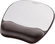 Fellowes Memory Foam Mouse Mat with Wrist Support - Ergonomic Mouse Pad for Com