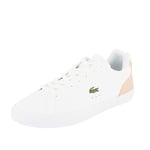 Lacoste Femme 45cfa0048 Baskets vulcanisées, Blanc, 39 EU