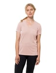 Jack Wolfskin Crosstrail T-Shirt Shortsleeve Rose smoke S