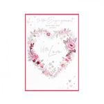 Simon Elvin Isabel Garden With Love Engagement Greetings Card (Pack of 6)