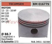 Piston Tecumseh Tondeuse à Gazon Tondeuse 12 15 16 HP 016779